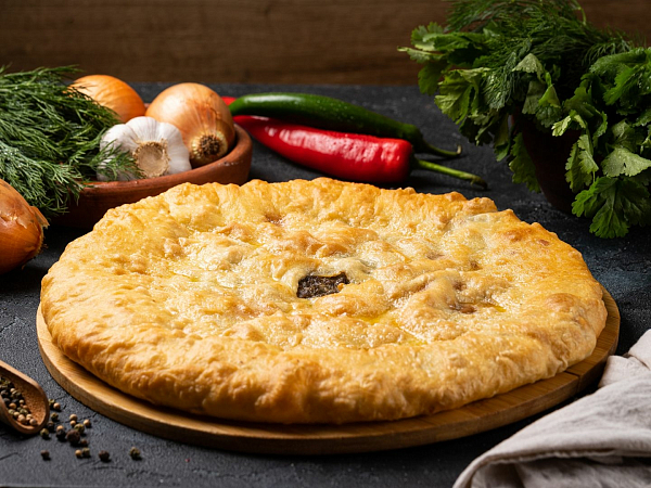 Осетинский пирог Фыджин с мясом